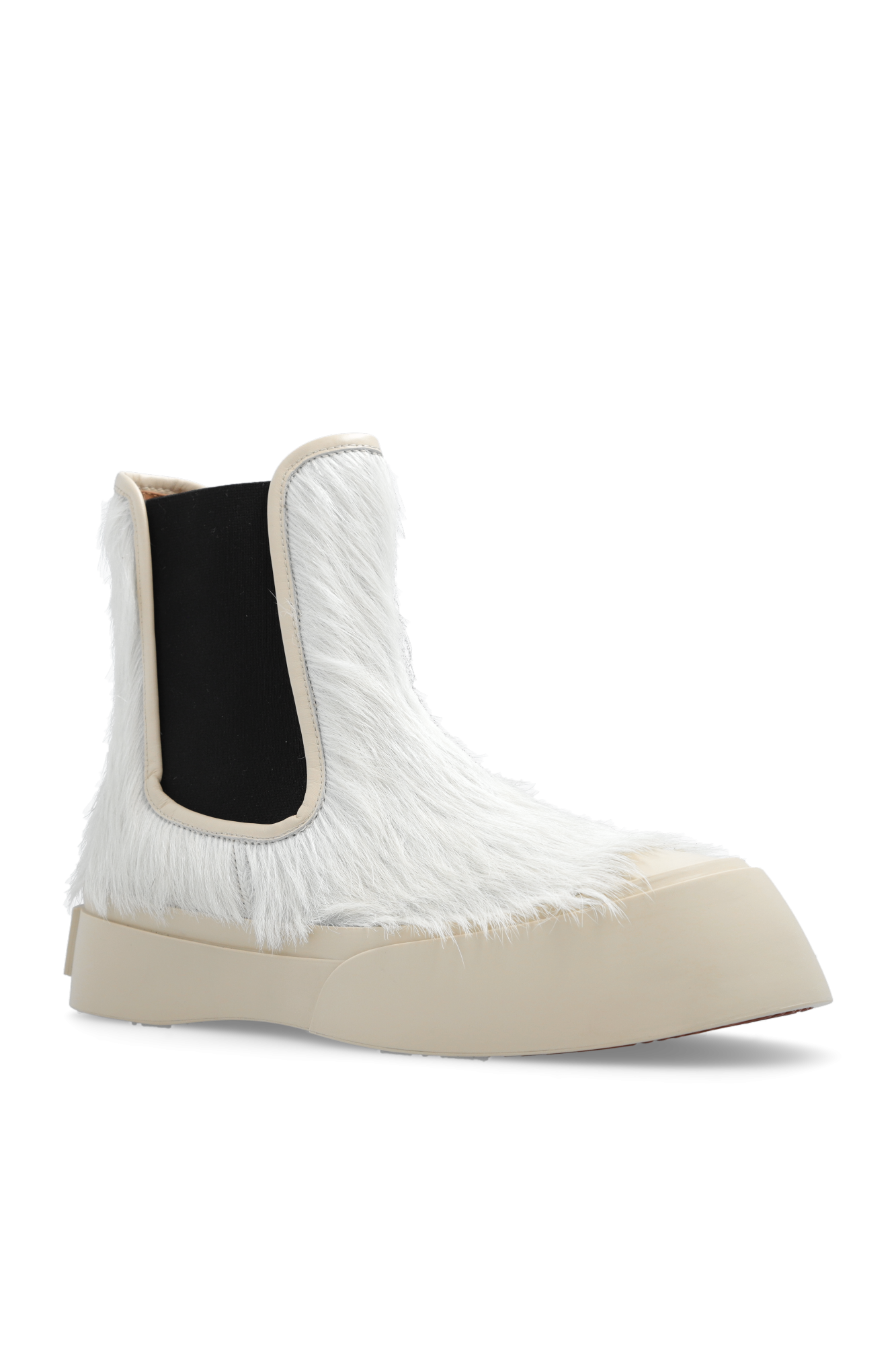 Marni white outlet boots